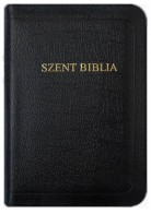 Biblia Károli Gáspár Kiscsaládi - nyomott (Bőr, aranyszélű)